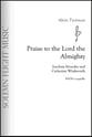 Praise to the Lord the Almighty SATB choral sheet music cover